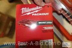 2-Milwaukee Packout Organizers, New.