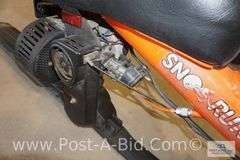 Vintage 1979-1980's Sno Runner With 134cc, 2 Stroke Single Cylinder Motor,