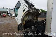 2008 International CF500 VT 275 16' Box Truck With 10' Fold-Up Ramp, Diesel