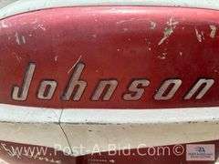 5 1/2 HP Johnson Outboard Complete Motor, Owner Stated, "Good Compression,