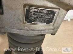 Wacker Neuson WM80 2 Cycle Oil Injected, Owner Stated, "Good Work Condition