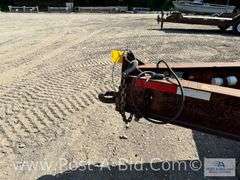 1999 Tow Master T20 Tandem Dual Axle Deck Over Trailer, 19' x 8' 6" With 5'