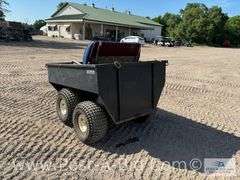 Tandem Trailer Cart With Removable Bus Seat.