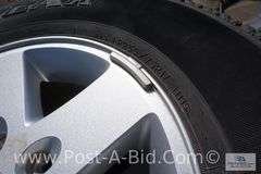 4-Wrangler-Goodyear Tires And Rims, 255/75 R17, Jeep Rims.
