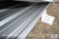 PBR 24Ga GR50 Kynar Weathered Zinc Aged Coil Sheet Metal, Approx. 31 Pieces