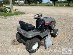 Craftsman LT 1,000 Riding Lawn Mower, With 42" Deck, Briggs And Stratton 18