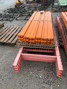 Pallet Racking 3-36" x 10' Sturdibuilt Uprights, 12-92" x 5" Sturdibuilt Beams, With 24-Sturdibuilt 