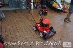 Troy Bilt CSV 070 Mower With 6.75 Gas Motor, Condition Unknown.