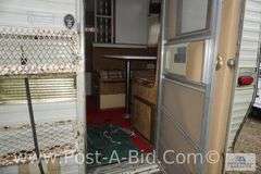 Leer Slide in Pick Up Camper, 1977, 8 1/2' Has AC, Stove, Furnace, Bathroom