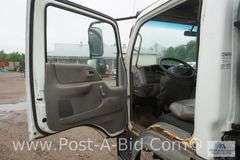 2008 International CF500 VT 275 16' Box Truck With 10' Fold-Up Ramp, Diesel