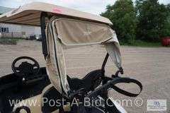 2017 EZ-Go Gas Golf Cart With Golf Bag Holders, Kawasaki Gas Motor, Canopy.