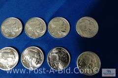 10 x 1 oz. .999 Fine Silver Rounds.