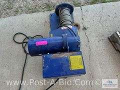 MY-TE Winch Hoist, 110 Plug In.