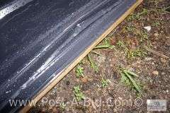 Classic Rib 36 29 Ga GR80 Colorfit 40 Black Sheet Metal, Approx. 14 Pieces