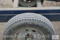 2010 Triton Pontoon Trailer, With Spare Tire, Lifetime License #ABBK980, Tr
