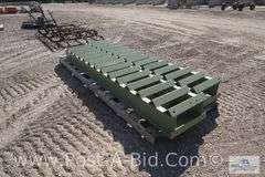 Heavy Duty Trailer Ramps, Used On Semi Drop Deck Trailer, Approx. 10' 4" Lo