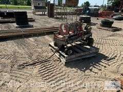 Pipe Fuser With Cutter And Heat Pad, Hand Hydraulic And 2 Sets Of Dies.