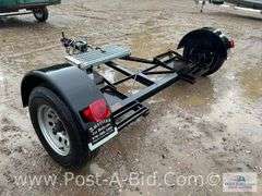 American Car Dolly With Ramps, Straps, Electric Brakes, 205/75 R14, Tires,