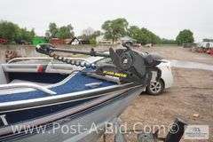 1989 Northwoods 16' Boat- No Motor, Has Minnkota 40 Lb Thrust Bow Mount Tro