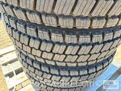 4-Hankook 225/70 R19.5 Tires, DH07.