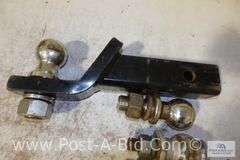 1-Receiver Hitch-1 7/8" Ball, 1-2" Hitch Ball, 1-2 5/16" Hitch Ball, 1-1 7/
