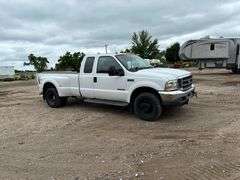 2002 Ford F350 Dually 4x4 Extended Cab Truck Diesel Truck With 246,952 Miles, 7.3L Diesel Motor
