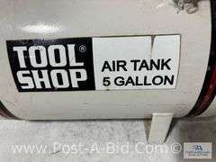 Shop Tool Portable 5 Gallon Air Tank.