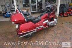 2000 Honda Goldwing 1500 Aspencade 25th Anniversary Edition Motorcycle With
