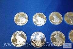 10 x 1 oz. .999 Fine Silver Rounds.