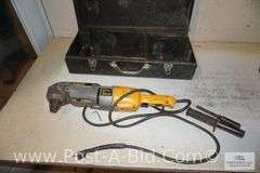 DeWalt 1/2" Right Angle Drill DW124, In Case.