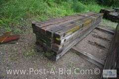 Bundles Of 14' Wood Cross Arms, Approx. 25 Each.
