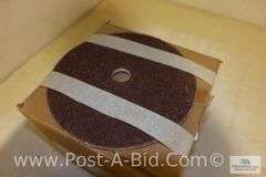 2-Boxes of 48 Pieces 7" Scotch Pads For Grinders, Owner Stated, "Works On R