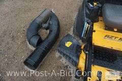 Cub Cadet RZT SX Steering Wheel Zero Turn Hydrostatic Riding Lawn Mower Wit
