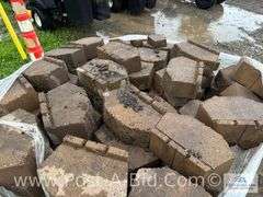1 Pallet Of Brown Landscaping Bricks, Owner Stated, "Approx. 144 Bricks."