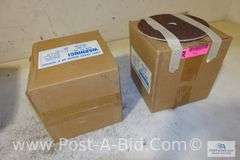 2-Boxes of 48 Pieces 7" Scotch Pads For Grinders, Owner Stated, "Works On R