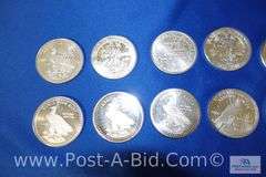 10 x 1 oz. .999 Fine Silver Rounds.