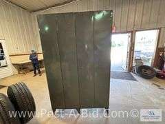 8 Door Locker, 78" T x 48" W x 12" D.
