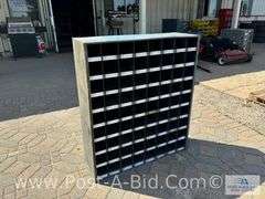 Large Bolt Bins 36" W x 12" D x 42" T.
