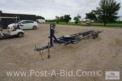 2010 Triton Pontoon Trailer, With Spare Tire, Lifetime License #ABBK980, Tr