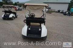 2017 EZ-Go Gas Golf Cart With Golf Bag Holders, Kawasaki Gas Motor, Canopy.