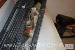 3-Hard Plastic Fender Truck Bed Tool Box, With Ratchet Straps.