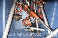 Ridgid 300 Power Threading Machine, With Blue Tote, With Cutters, Dyes And