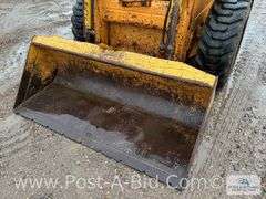 1989 Case 1840 Diesel Skidloader With 61" Bucket, Cab With Door,