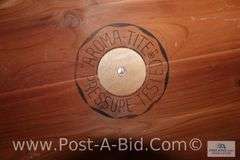 Vintage Cedar Chest, 46" L x 20 1/2" T x 17", No Key.