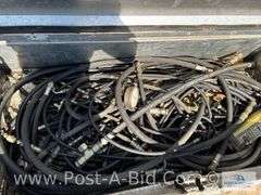 Alumi Toolbox Full Of Misc. Hydraulic Test Equipment: Gauges, Hoses, Flow M