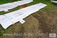 Classic Rib 36 29Ga GR80 CF45 Red Sheet Metal, Approx. 24 Pieces Ranging In