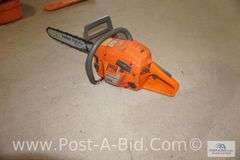 Husqvarna 55 Chainsaw With Case. Runs.