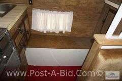 Leer Slide in Pick Up Camper, 1977, 8 1/2' Has AC, Stove, Furnace, Bathroom