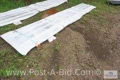 Classic Rib 36 29Ga GR80 CF45 Red Sheet Metal, Approx. 24 Pieces Ranging In