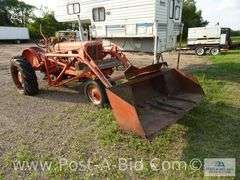 Allis Chalmers WD Tractor With Loader, Owner Stated, "Was Pa